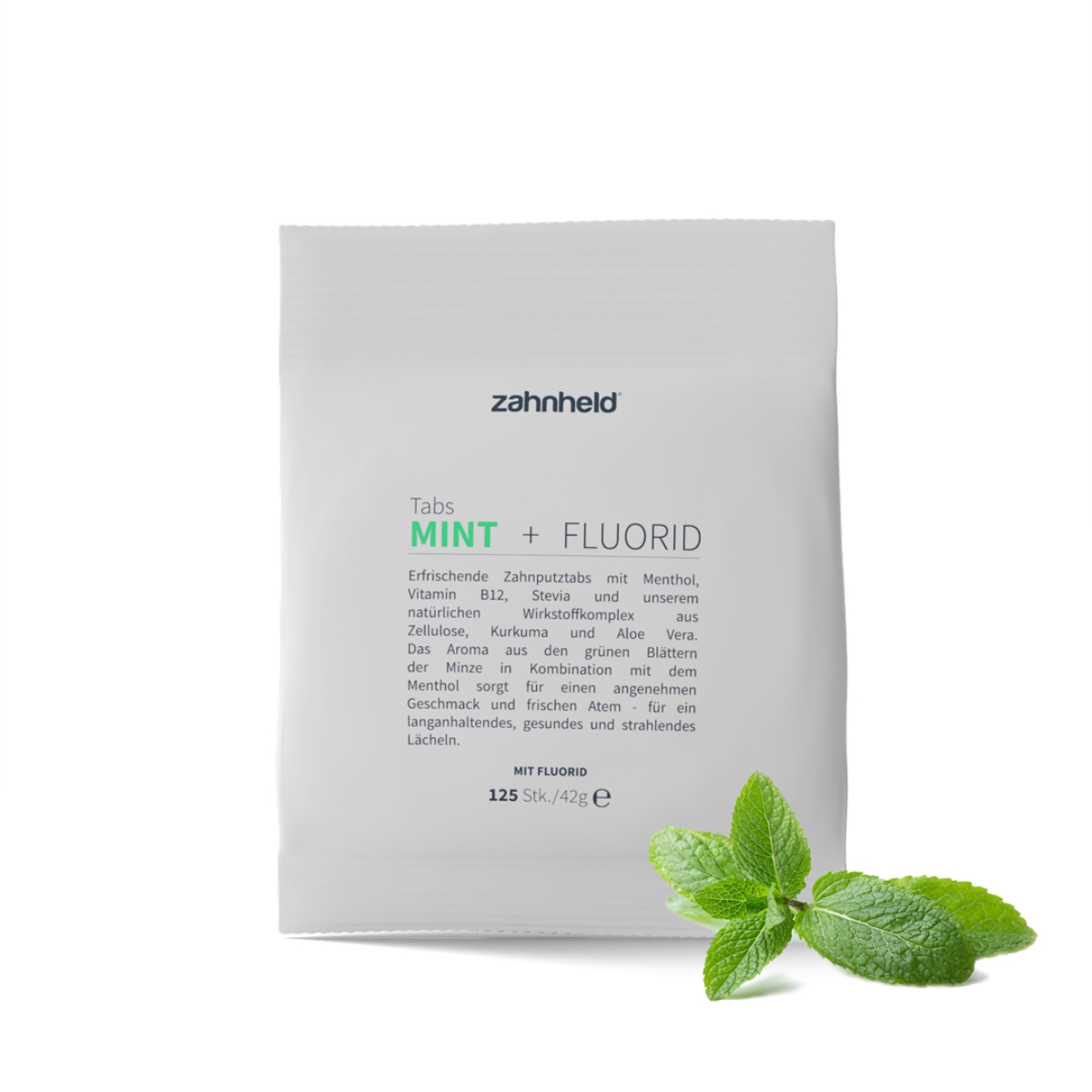 Zahnputztabs Mint + Fluorid