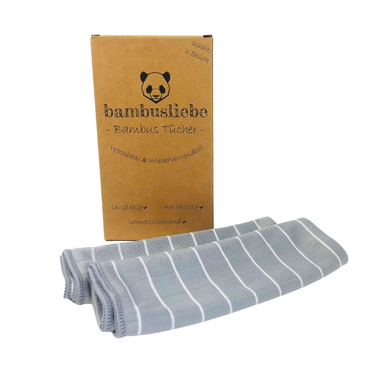 Bambus Putztücher - 2 Stück