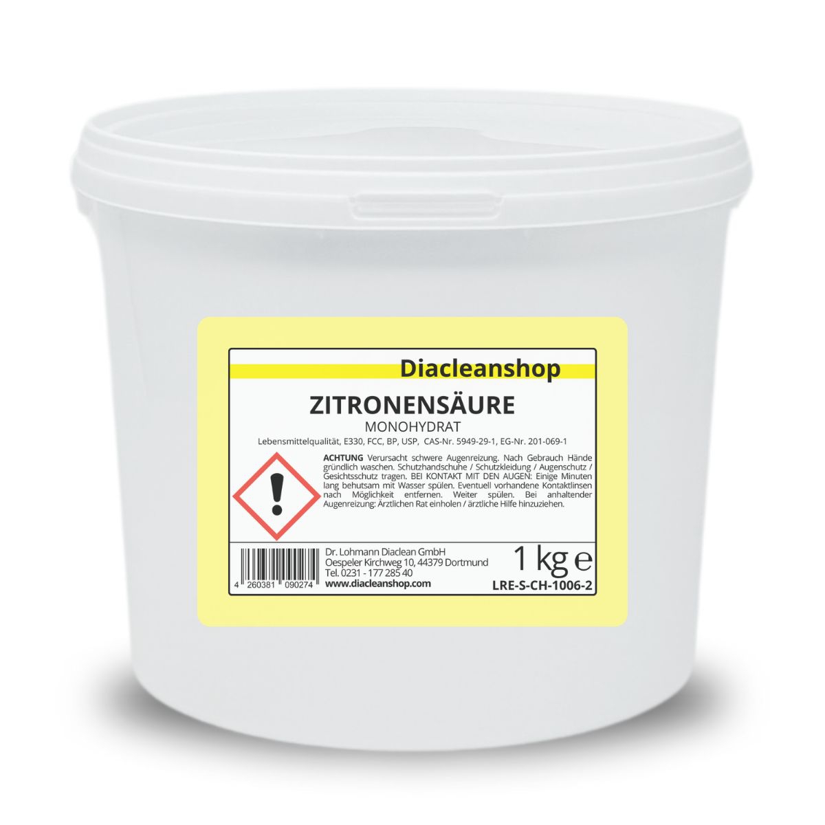 Zitronensäure Monohydrat 1kg