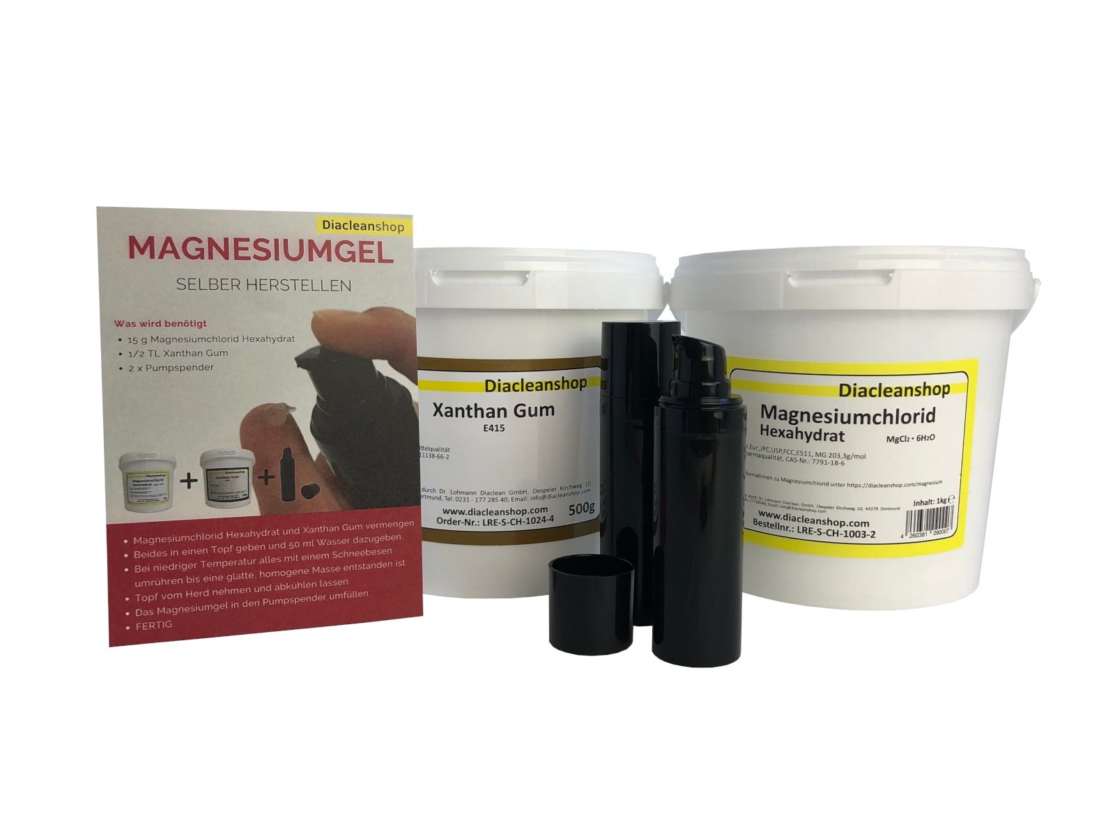 Magnesium-Gel Baukasten Set