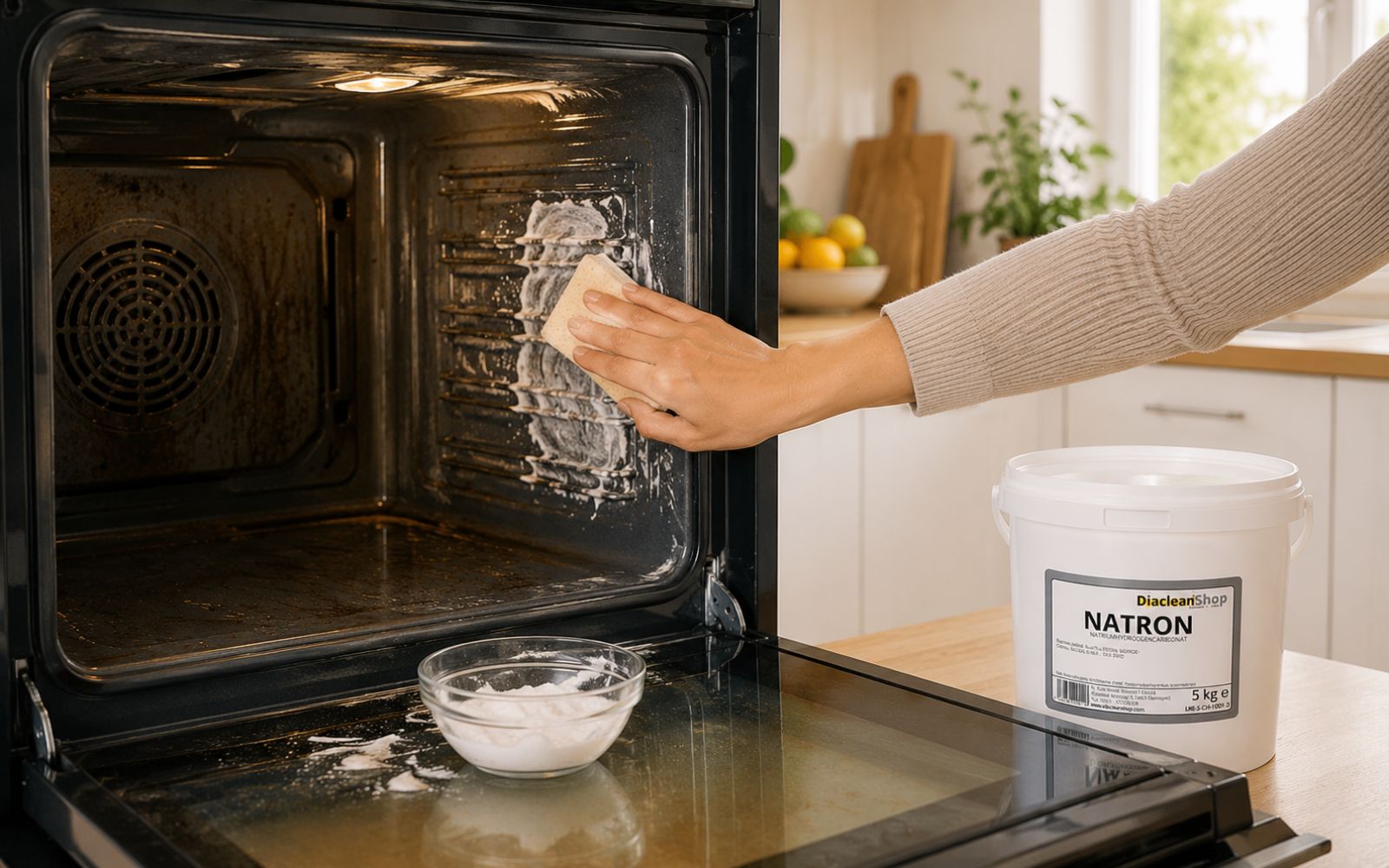 Backofen mit Natron reinigen
