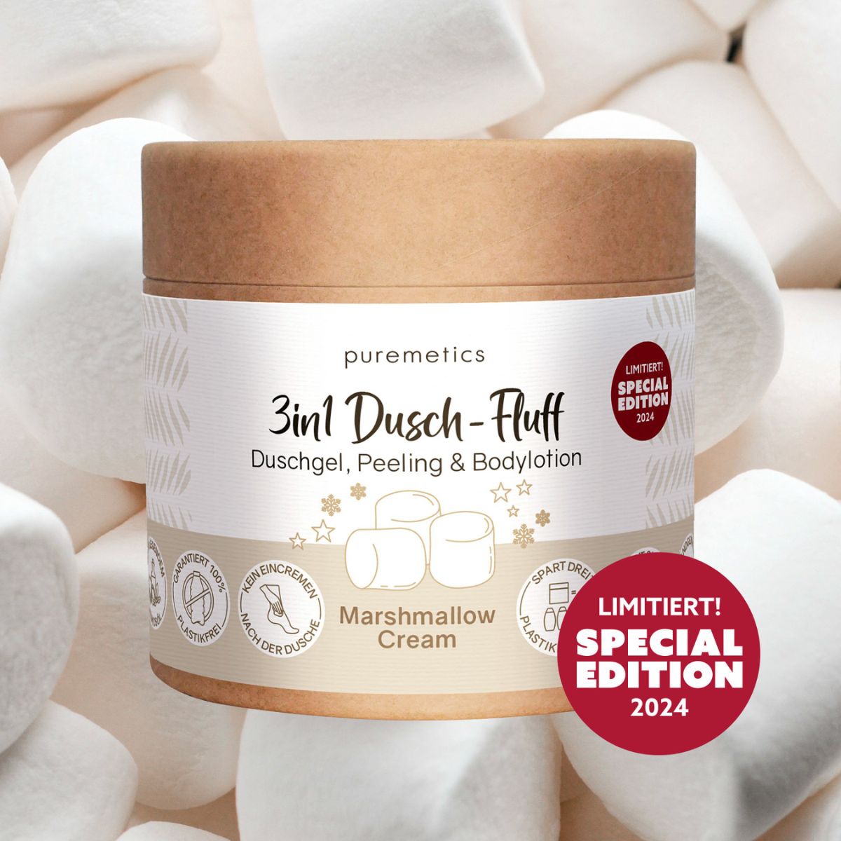 3in1 Dusch-Fluff Marshmallow Cream