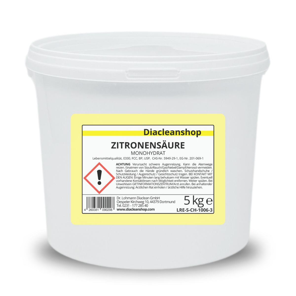 Zitronensäure Monohydrat 5kg