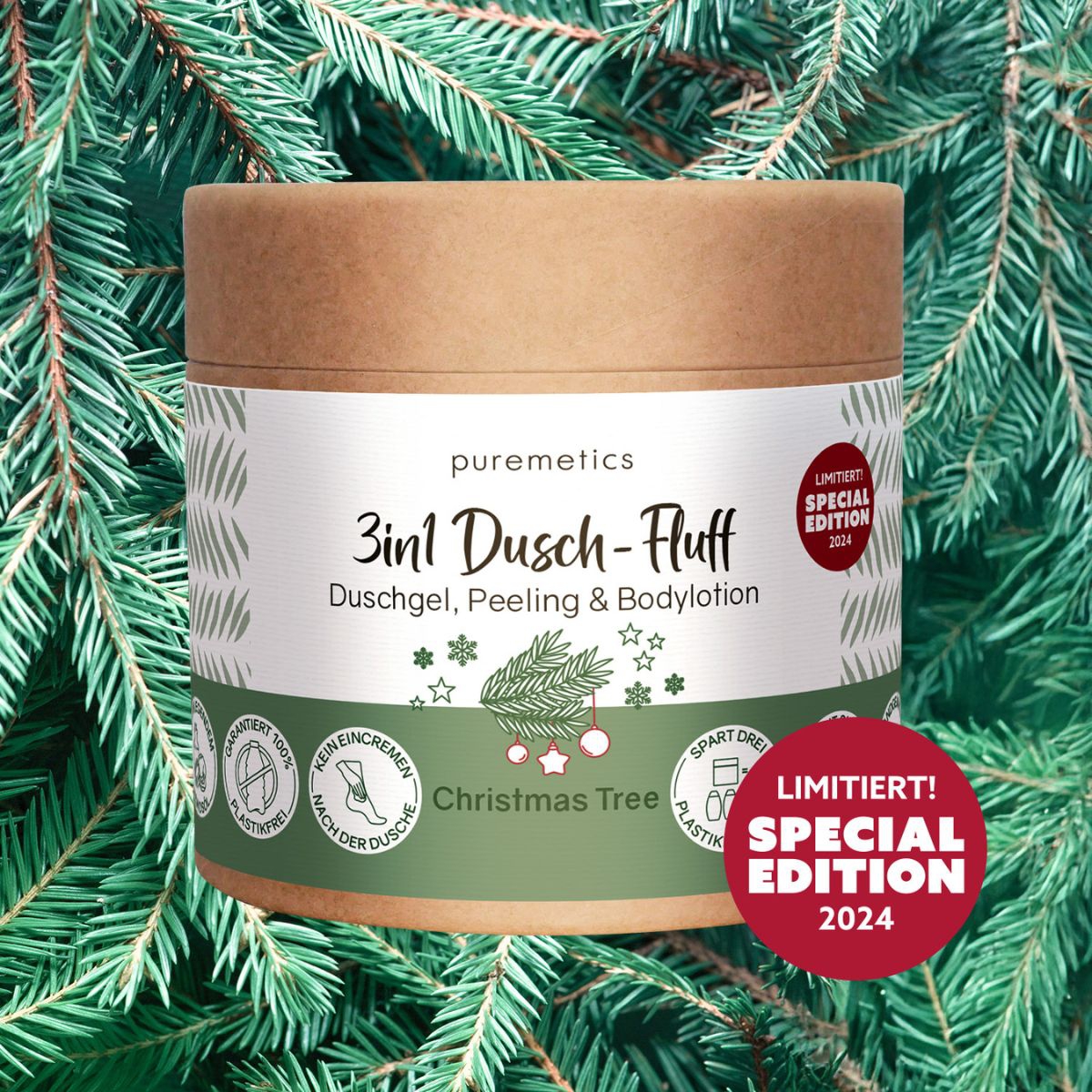 3in1 Dusch-Fluff Christmas Tree