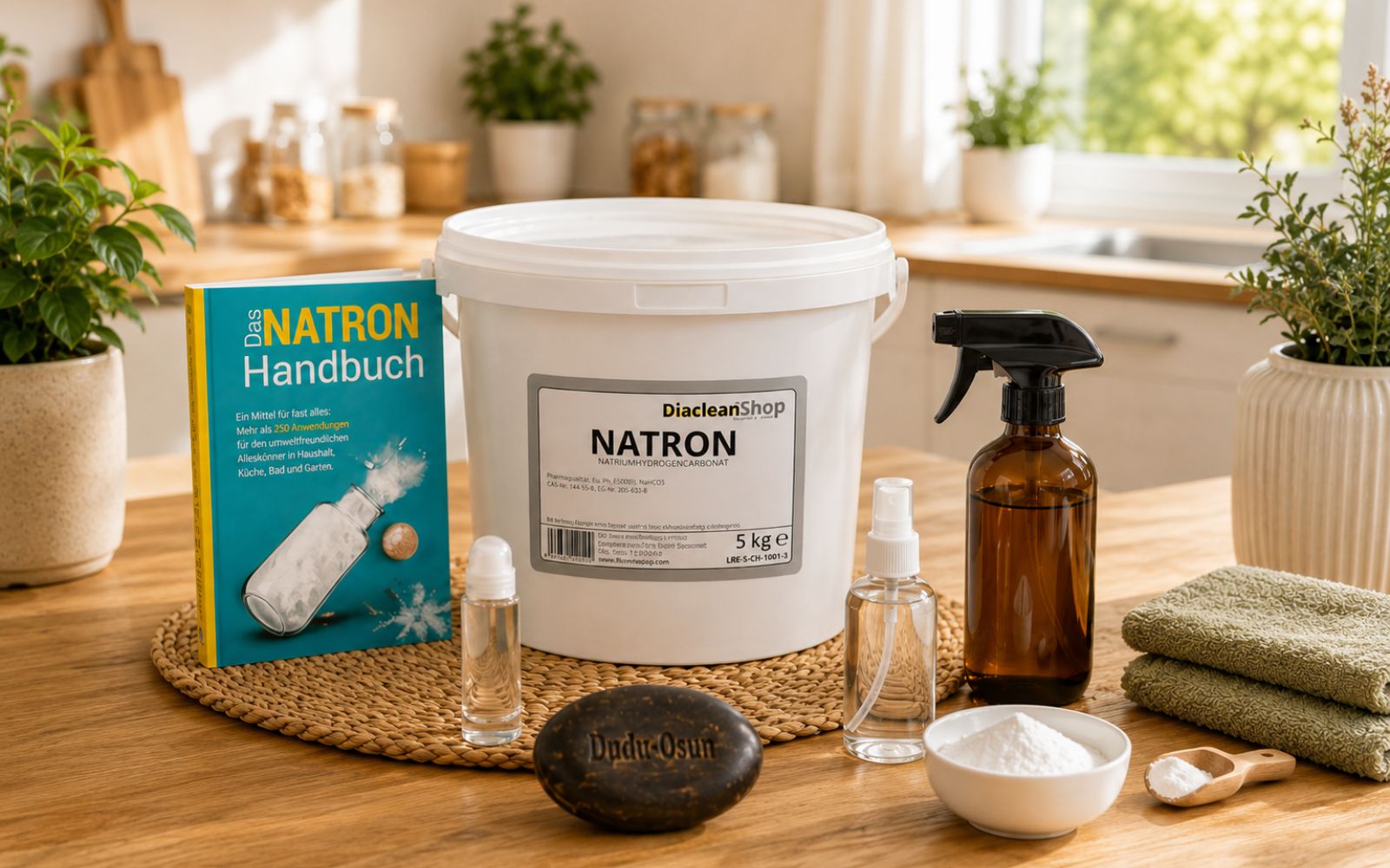 Natron Produkte Sets Bücher und Zubehör von Diacleanshop