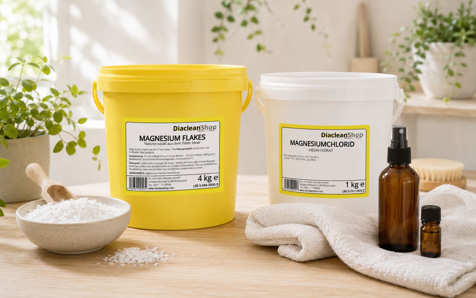 Magnesium Produkte von Diacleanshop
