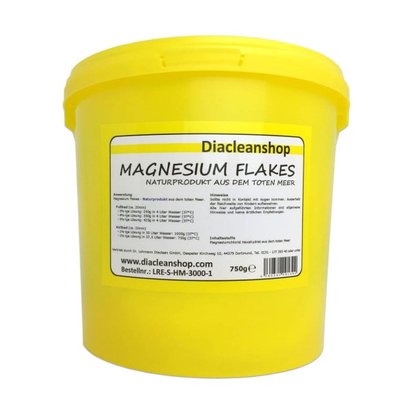 Magnesium Flakes 750g Eimer