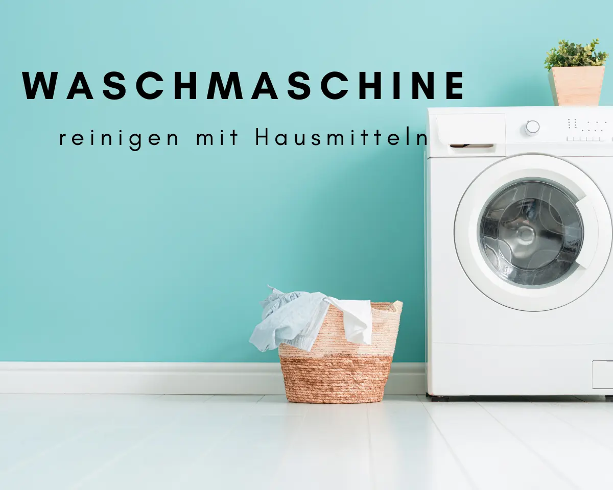 Waschmaschine reinigen mit Hausmitteln Anleitung